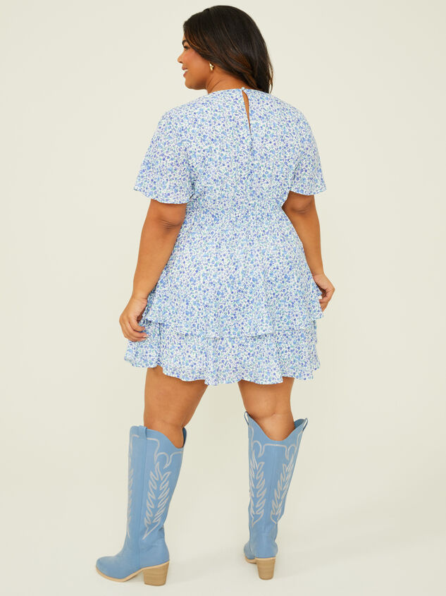 Tallulah Floral Dress Detail 4 - TULLABEE