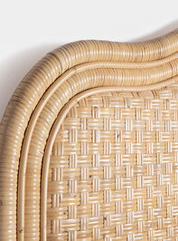 Sabrina Woven Headboard Detail 4 - TULLABEE