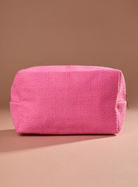 Sequin Merry Makeup Pouch Detail 3 - TULLABEE