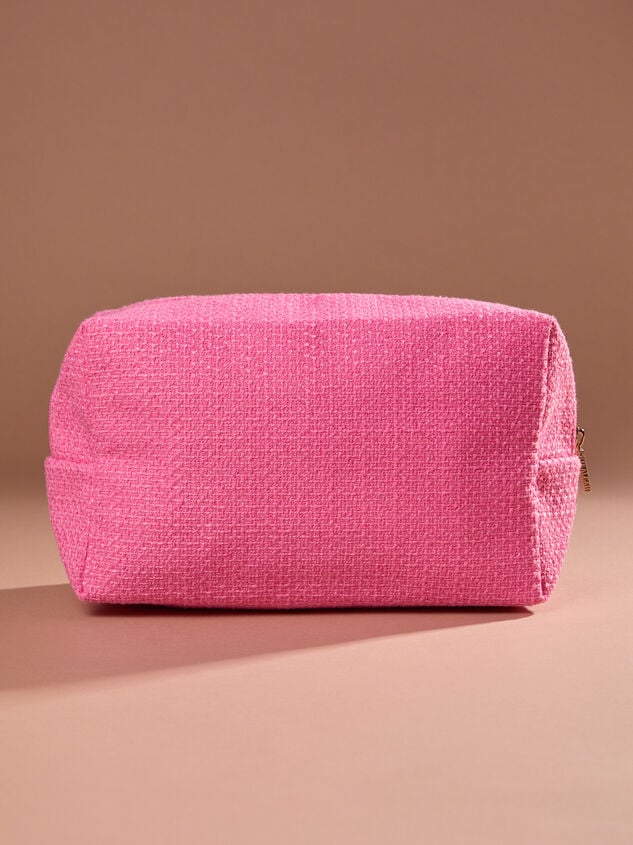 Sequin Merry Makeup Pouch Detail 3 - TULLABEE