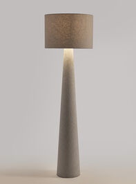 Elsie Boucle Floor Lamp Detail 3 - TULLABEE