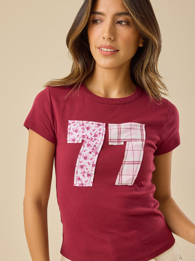 Patchwork 77 Baby Tee - TULLABEE