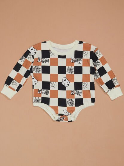 Boo Checkered Bubble - TULLABEE