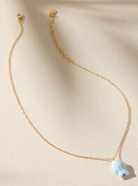Fish Charm Necklace Detail 3 - TULLABEE