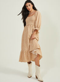 Annalise Floral Mama Dress Detail 2 - TULLABEE