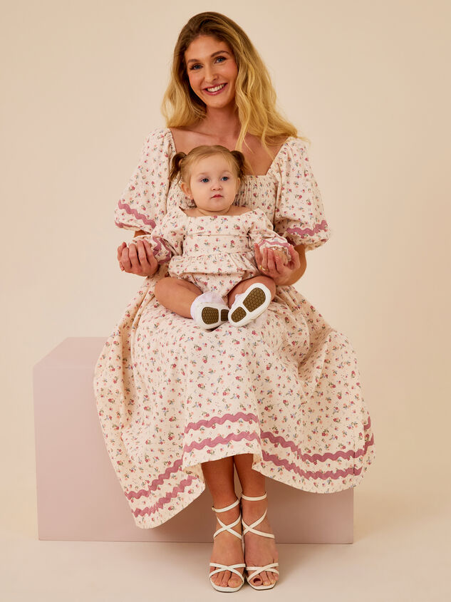 Zoey Floral Mama Dress - TULLABEE