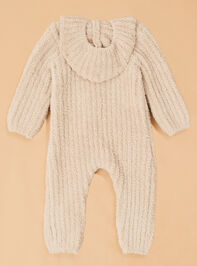 Colton Chenille Hooded Romper Detail 4 - TULLABEE