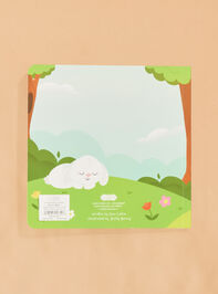 Cottontail Plush Bunny Book by Mudpie Detail 3 - TULLABEE
