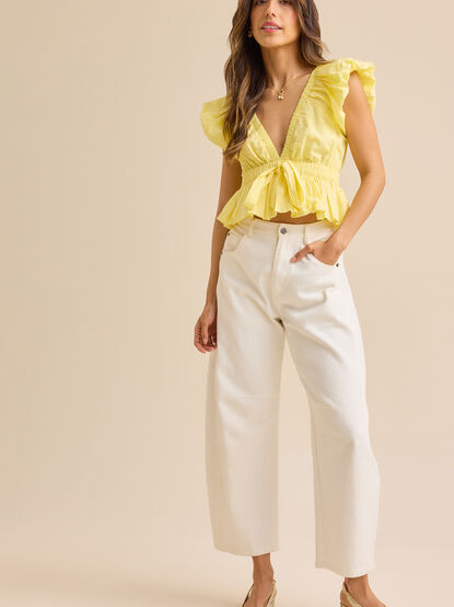 Honey Babydoll Top - TULLABEE