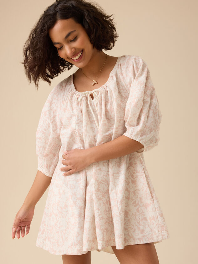 Ila Floral Mama Romper Detail 3 - TULLABEE