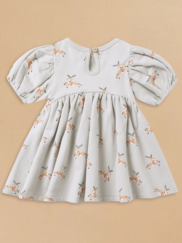 Dashing Deer Dress by Quincy Mae Detail 2 - TULLABEE