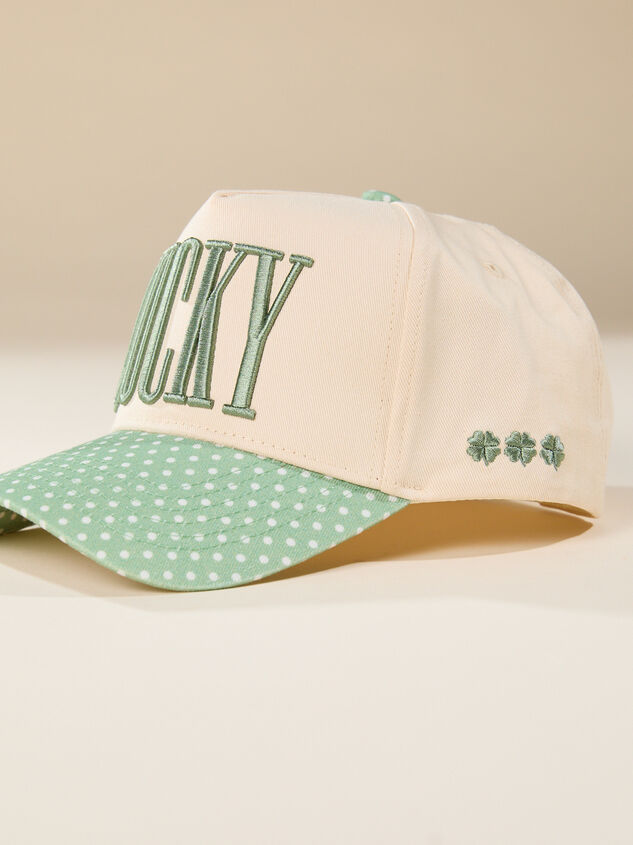 Lucky Trucker Hat Detail 2 - TULLABEE