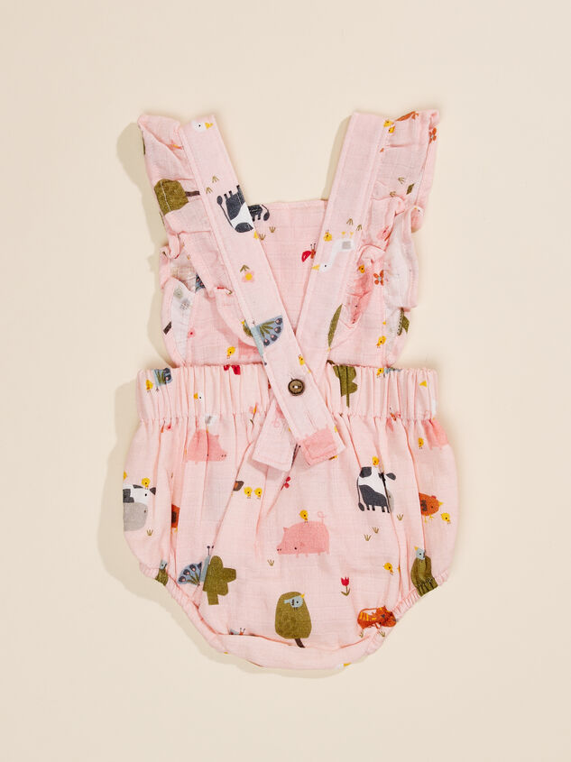 Chick Ruffle Romper Detail 2 - TULLABEE