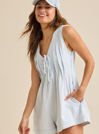 Evie Denim Romper - TULLABEE