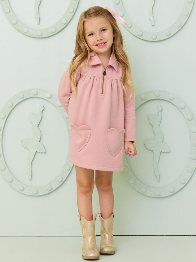 Clarie Fleece Dress - TULLABEE