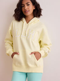 Sunny Aloha Hoodie Detail 3 - TULLABEE