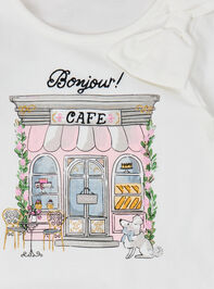 Princess in Paris Top and Tutu Set Detail 2 - TULLABEE