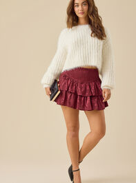 Aliana Tiered Mini Skirt - TULLABEE