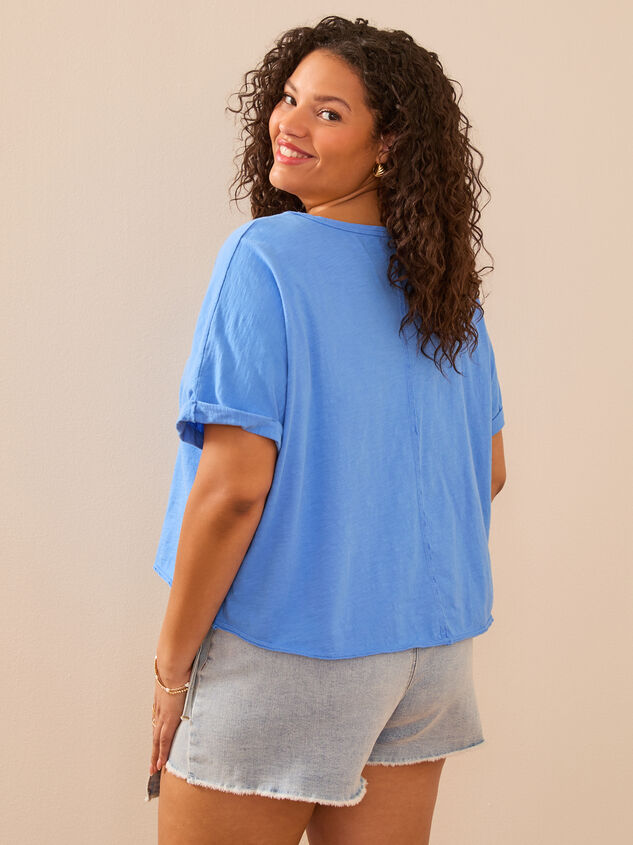 Michaela Boxy Tee Detail 4 - TULLABEE