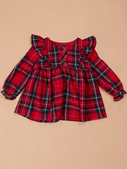 Mary Plaid Dress - TULLABEE