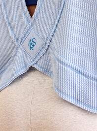 Urban Unwind Open Back Long Sleeve Detail 6 - TULLABEE