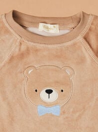 Brother Bear Velour Baby Set Detail 4 - TULLABEE