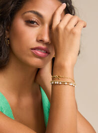 18K Gold Beaded Bow Bracelet Pack - TULLABEE