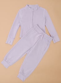 Maggie Athletic Full Zip Jacket Detail 5 - TULLABEE