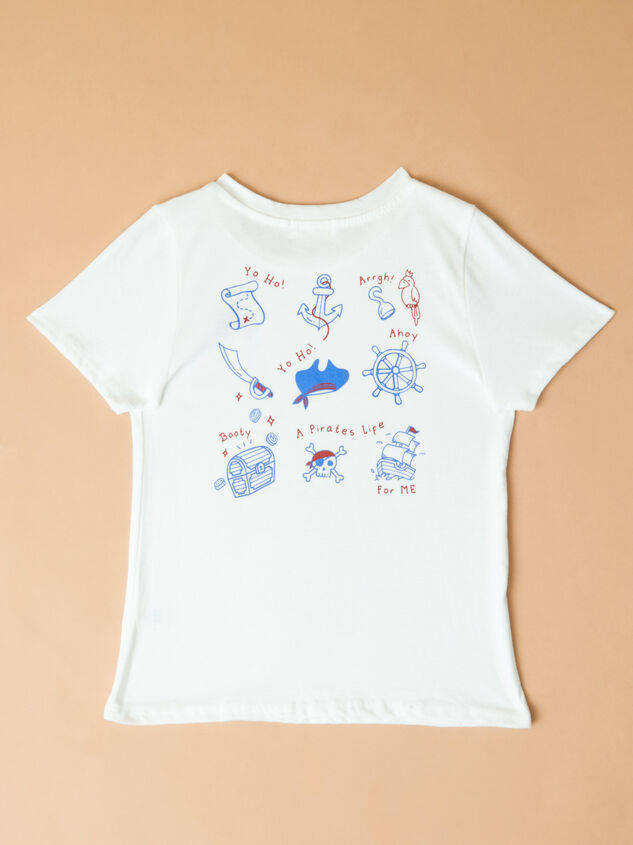 Little Matey Tee Detail 3 - TULLABEE
