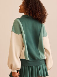 Peak Balloon Sleeve Pullover Detail 7 - TULLABEE
