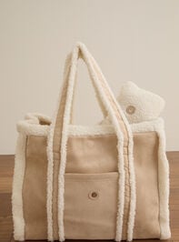 Yukon Sherpa Lined Tote Bag - TULLABEE