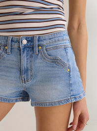 Lexi Denim Short Detail 2 - TULLABEE