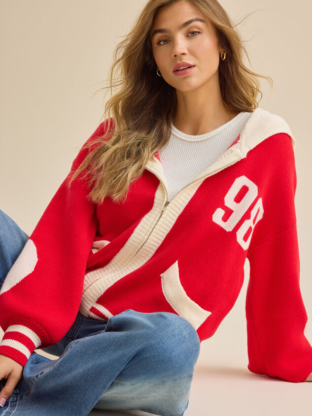 Jocelyn 98 Zip-Up Sweater - TULLABEE
