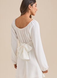 Lola Crossover Dress Detail 3 - TULLABEE