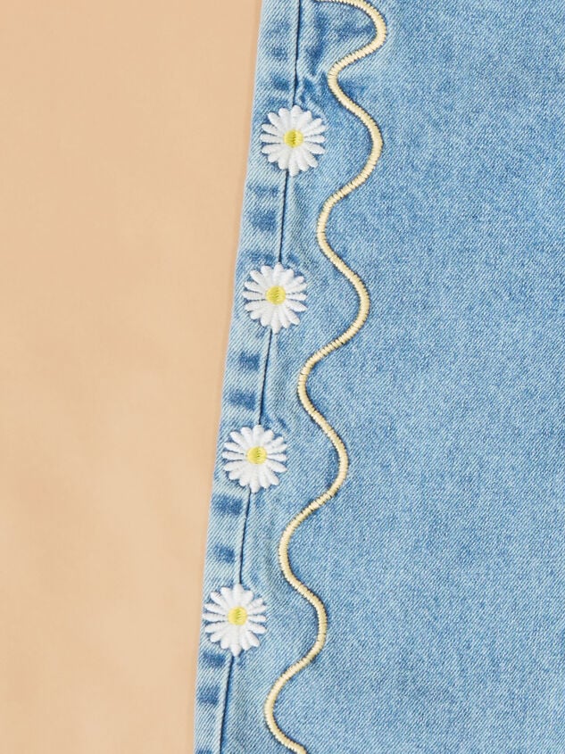Daisy Dash Baby Overalls Detail 3 - TULLABEE