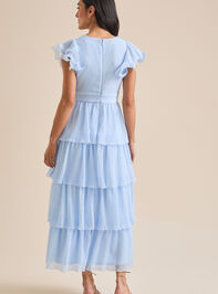 Kelly Tiered Maxi Dress Detail 5 - TULLABEE
