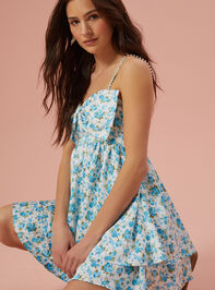 Stassie Floral Bow Dress - TULLABEE
