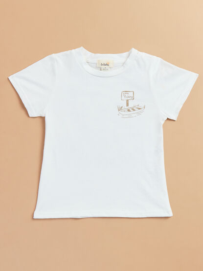 Gone Fishing Graphic Tee - TULLABEE