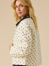 Calista Polka Dot Jacket Detail 2 - TULLABEE