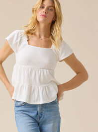 Leylani Tiered Babydoll Top - TULLABEE