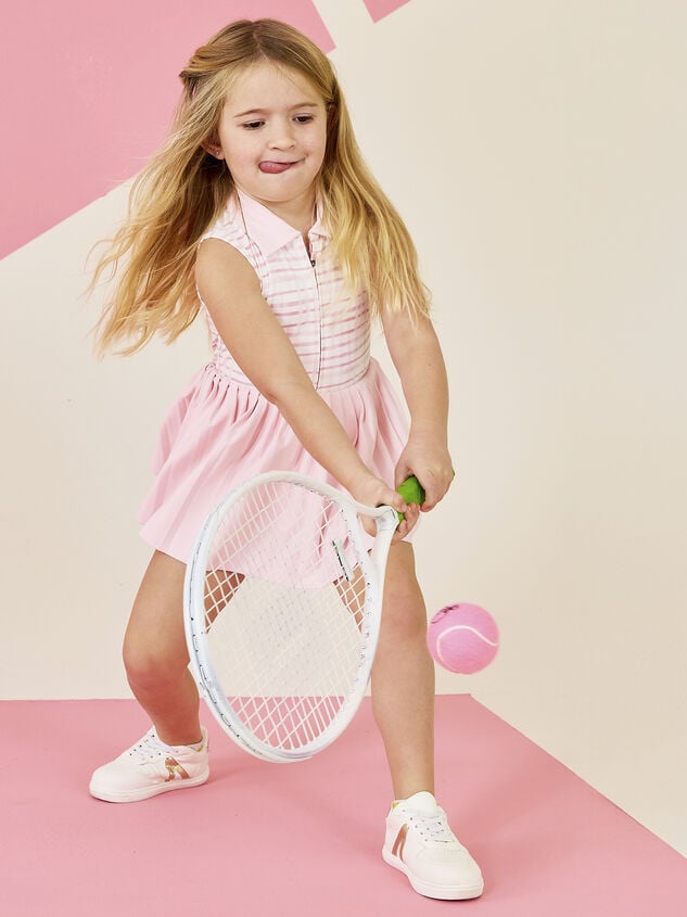 Eva Plaid Polo Dress - TULLABEE