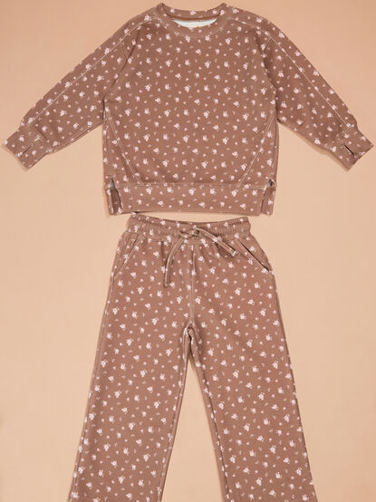 Alessia Floral Sweatshirt - TULLABEE