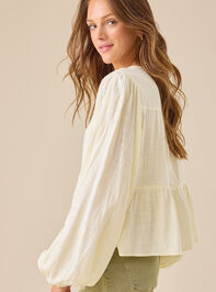 Landrie Tiered Babydoll Top Detail 4 - TULLABEE