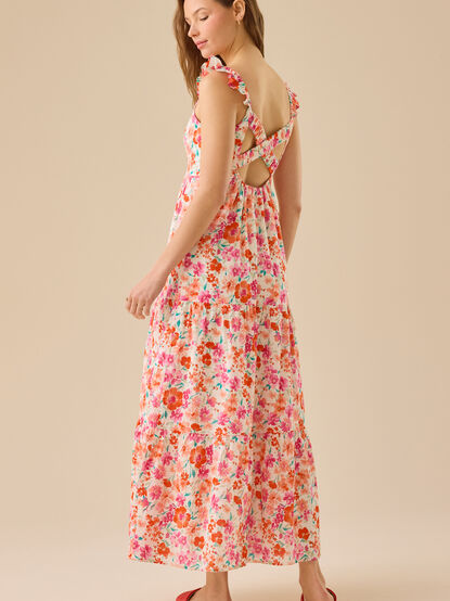 Lindy Floral Maxi Dress - TULLABEE