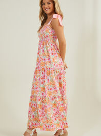 Addison Floral Maxi Dress Detail 3 - TULLABEE