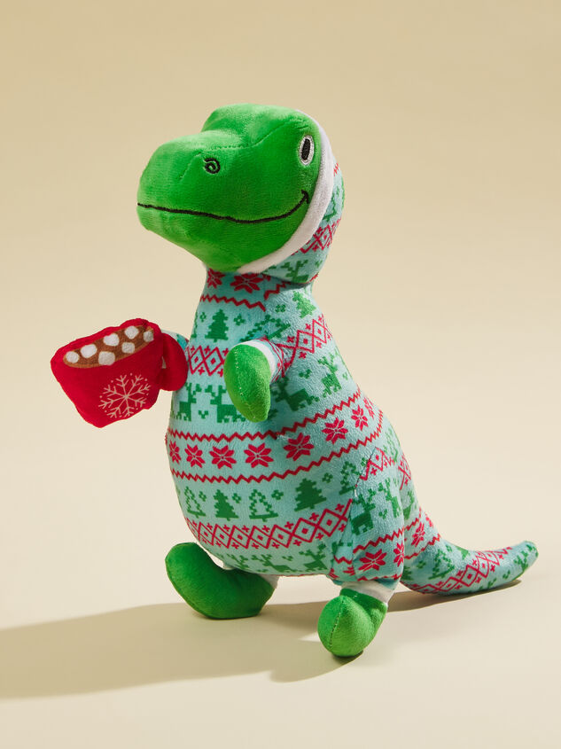 T-Rex Christmas Dog Toy - TULLABEE