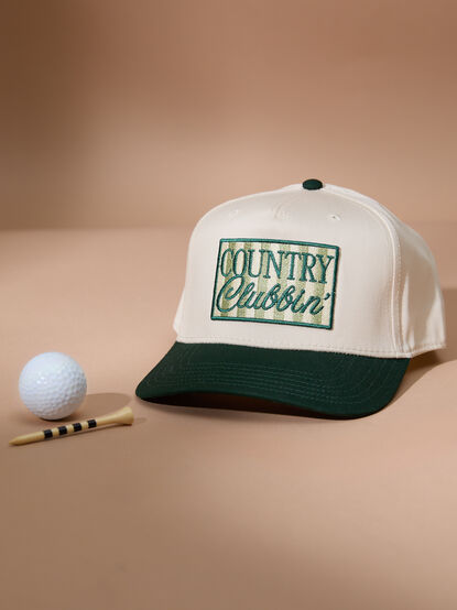 Country Clubbin' Trucker Hat - TULLABEE