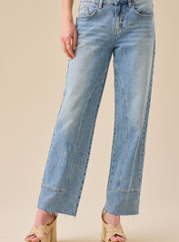 Sunny Cropped Jeans Detail 2 - TULLABEE