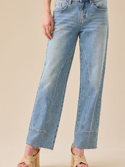Sunny Cropped Jeans - TULLABEE
