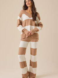 Hartley Striped Sweater Detail 2 - TULLABEE